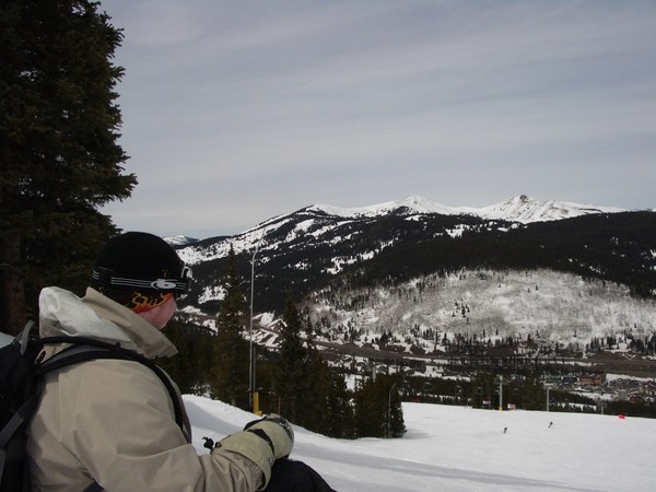 pic Looking down Copper Mountain